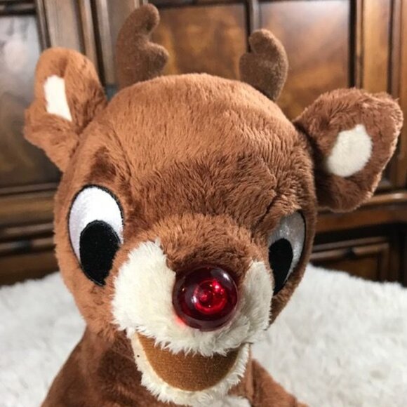 Rudolph the Red-Nosed Reindeer and Clarice Stuffed Animal Set - Picture 8 of 16